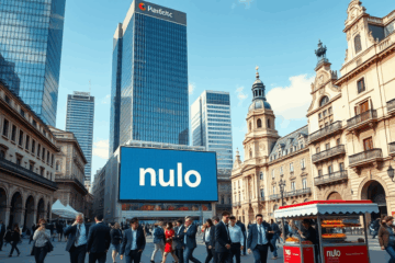 Una urna de votación con una papeleta marcada como nula