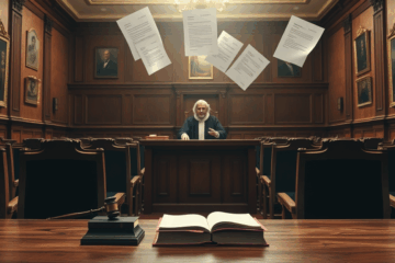 Un documento legal marcado como nulo por no cumplir requisitos.