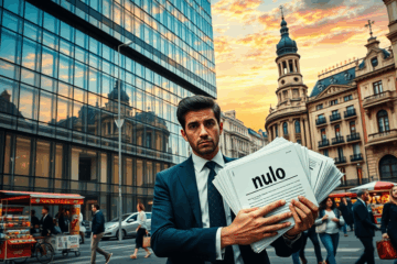 Imagen de urna electoral con un voto marcado como nulo.