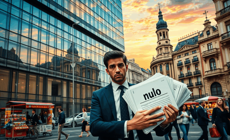 Imagen de urna electoral con un voto marcado como nulo.