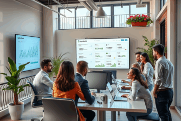 Imagen ilustrativa de un préstamo digital a través de Upstart, mostrando análisis de perfil con inteligencia artificial.