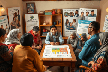 Imagen de inmigrantes con ITIN obteniendo crédito a través de Oportun.