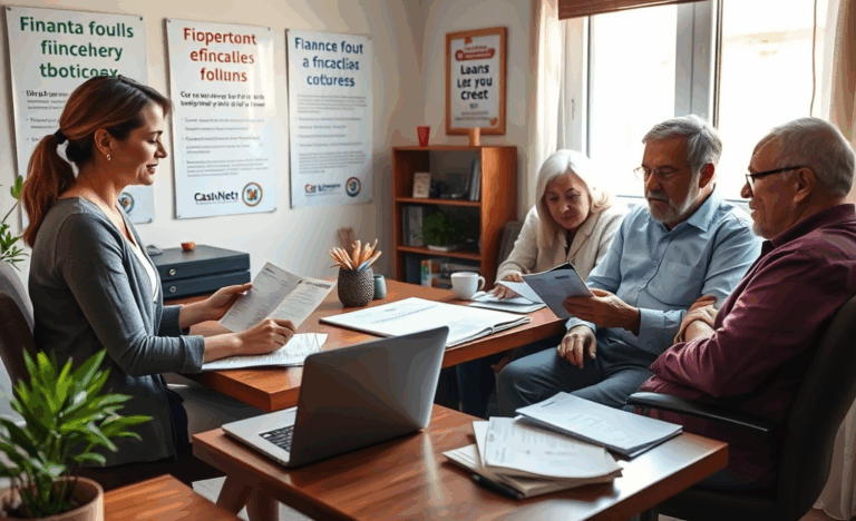 Imagen que representa los préstamos rápidos de CashNetUSA para personas con bajo puntaje de crédito.