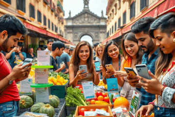 Una interfaz de MoneyLion mostrando herramientas financieras para la comunidad latina