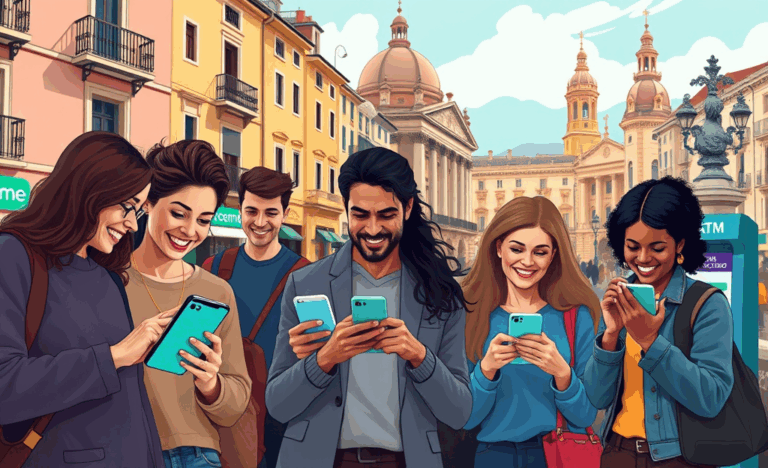 Imagen que representa los servicios bancarios accesibles y sin comisiones de Chime, destacando su enfoque en la tecnología financiera para mejorar la banca personal.