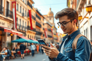 Imagen de Varo Bank mostrando opciones de crédito en dispositivo móvil